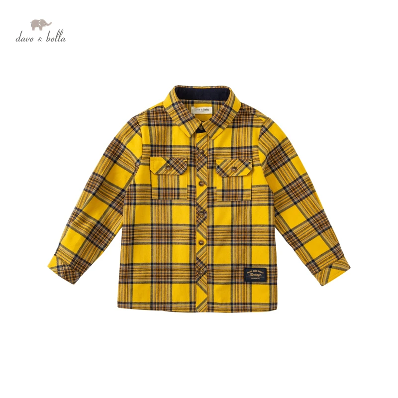 DKH18178 dave bella 5Y-13Y autumn baby boys long sleeve shirts children plaid print shirt kids boutique clothing
DKH18178 dave bella 5Y-13Y autumn baby boys long sleeve shirts children plaid print shirt kids boutique clothing