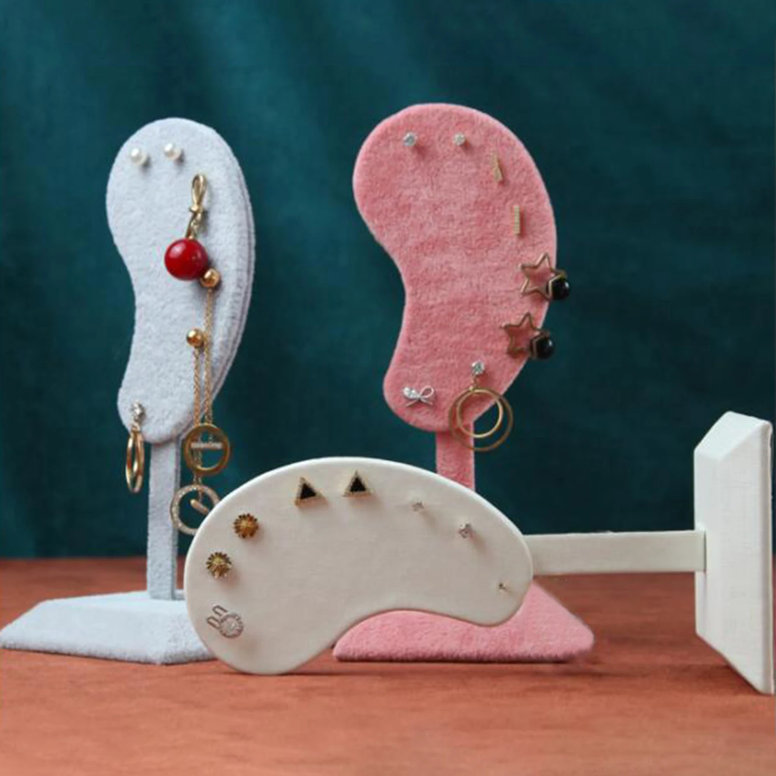 Earring Display Stand Jewelry Rack Ear Shaped Ear Studs Organizer Holder for Earrings Pendants Bracelets Earrings Holder Rack
Earring Display Stand Jewelry Rack Ear Shaped Ear Studs Organizer Holder for Earrings Pendants Bracelets Earrings Holder Rack