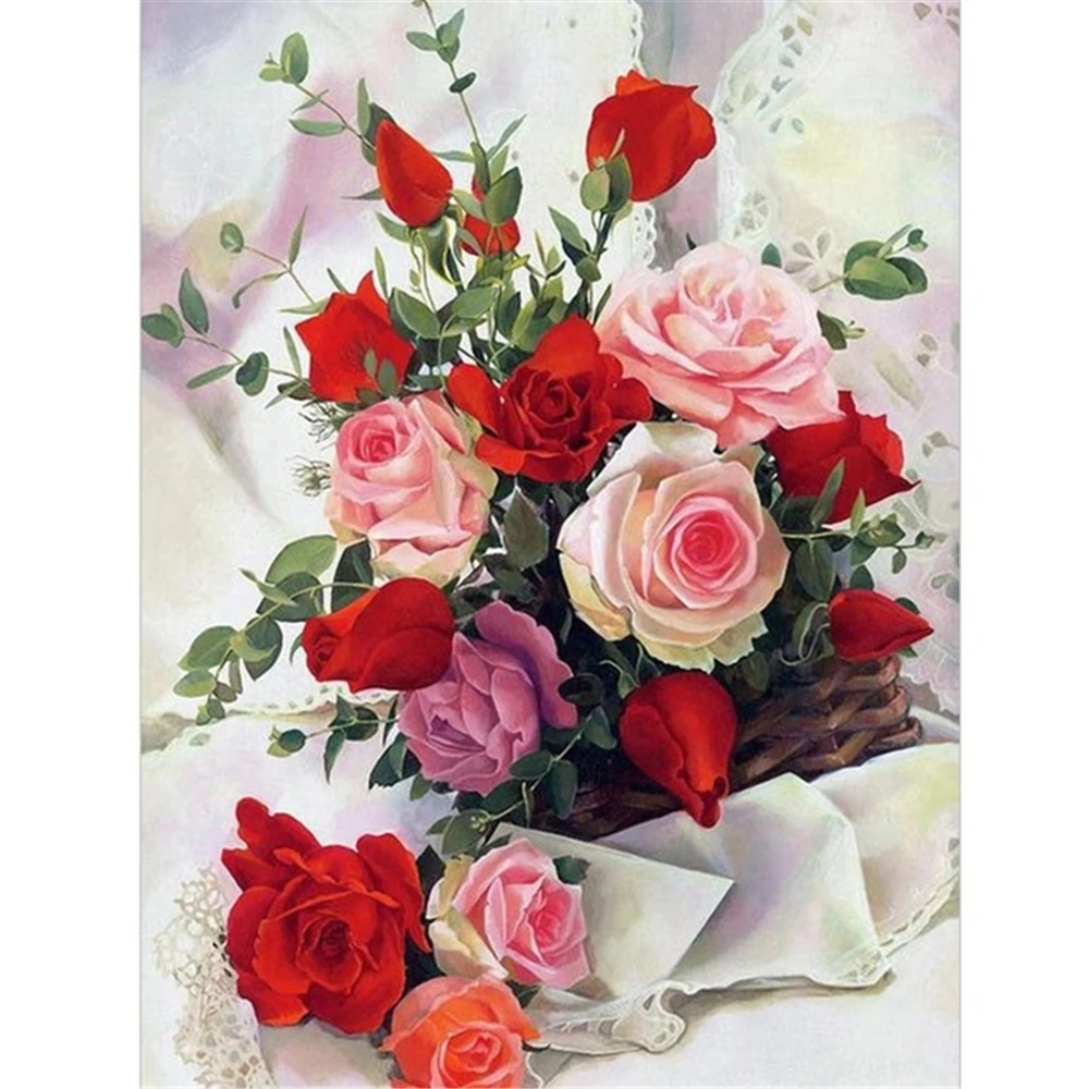 Flower Rose DIY Full Diamond Mosaic Diamond Embroidery Diamond Kit Christmas Gift Home Decor Interior Picture
Flower Rose DIY Full Diamond Mosaic Diamond Embroidery Diamond Kit Christmas Gift Home Decor Interior Picture
