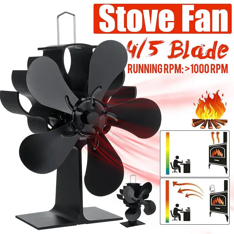 5-blade вентилятор для камина тихий безопасный фонарь для обогрева камина из алюминиевого сплава
5-blade вентилятор для камина тихий безопасный фонарь для обогрева камина из алюминиевого сплава