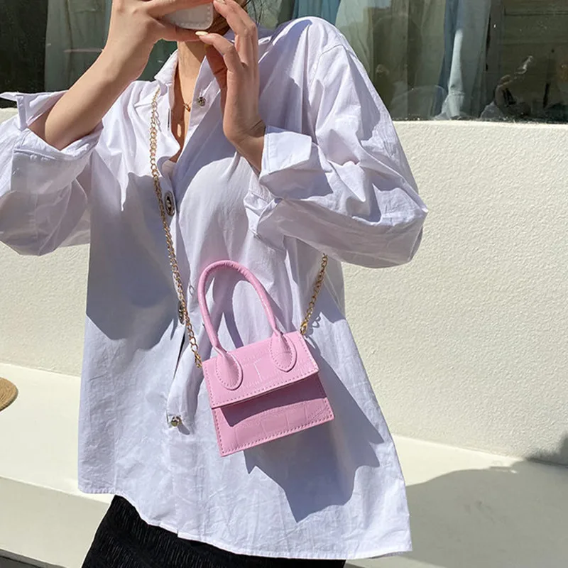 Fashion Mini Cute PU Leather Handbags Small Lady Crocodile Pattern Evening Party Tote Crossbody Bag
Fashion Mini Cute PU Leather Handbags Small Lady Crocodile Pattern Evening Party Tote Crossbody Bag