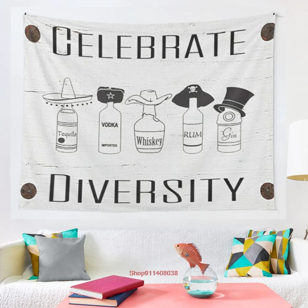 CELEBRATE DIVERSITY tapestry wall decoration Mandala tapestry witchcraft Bohemian Hippie home decoration yoga mat
CELEBRATE DIVERSITY tapestry wall decoration Mandala tapestry witchcraft Bohemian Hippie home decoration yoga mat