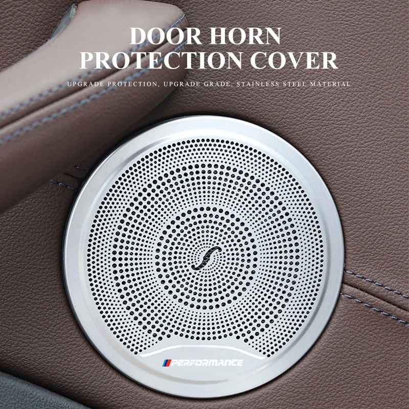 Car Stereo Speaker Cover Door Sticker Loudspeaker Trim For BMW 3 Series F48 F39 G01 G02 2016-2021 Stainless Steel Accessories
Car Stereo Speaker Cover Door Sticker Loudspeaker Trim For BMW 3 Series F48 F39 G01 G02 2016-2021 Stainless Steel Accessories