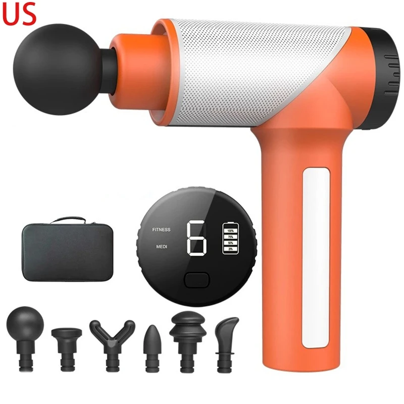 Electric Muscle Massager Deep Tissue Percussion Massage Tool Vibrating Relaxing Therapy Device Fitness Equipment
Electric Muscle Massager Deep Tissue Percussion Massage Tool Vibrating Relaxing Therapy Device Fitness Equipment