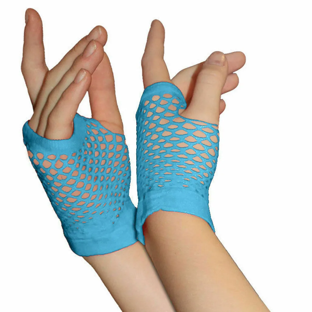 Ladies Girls Short Fishnet Gloves Women Party Wear Half Finger Gloves Solid Color Mittens Women Guantes
Ladies Girls Short Fishnet Gloves Women Party Wear Half Finger Gloves Solid Color Mittens Women Guantes