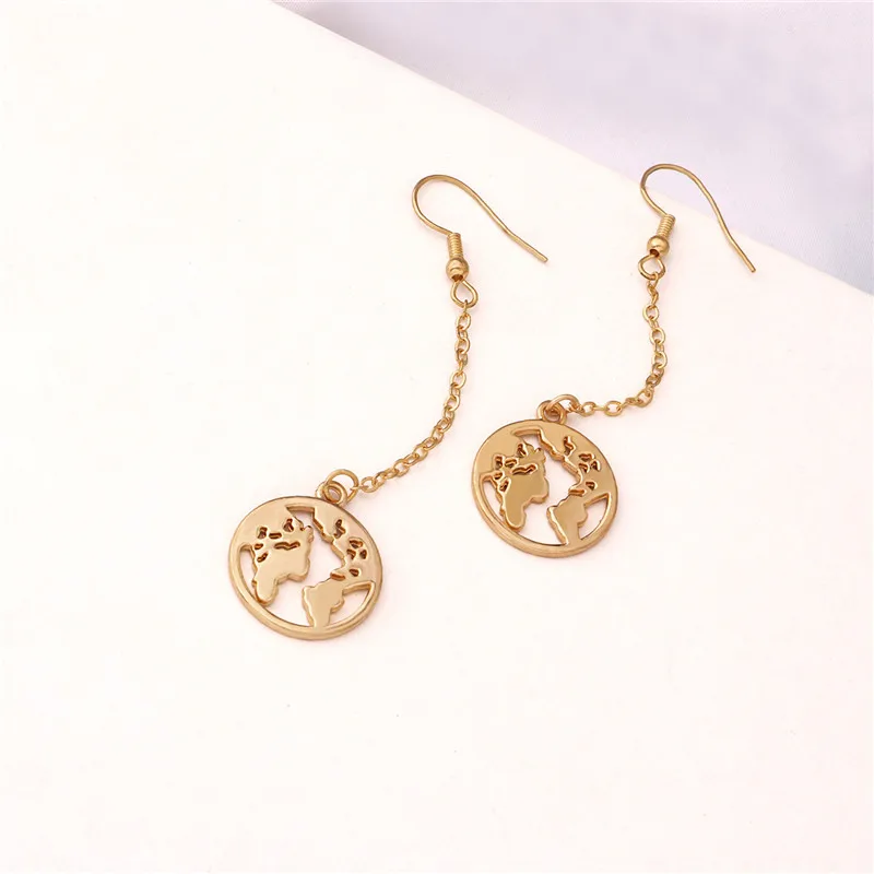 Round 1pair African Map Dangle Earrings Women Ornaments Traditional Gold Silver Color Drop Earrings Female Party Jewelry Gift
Round 1pair African Map Dangle Earrings Women Ornaments Traditional Gold Silver Color Drop Earrings Female Party Jewelry Gift