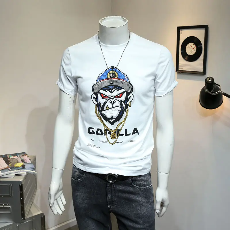 2022New Men's Short Sleeve t-Shirt Healing Fashion Half-Sleeved Round Collar Printed T-Shirt
2022New Men's Short Sleeve t-Shirt Healing Fashion Half-Sleeved Round Collar Printed T-Shirt