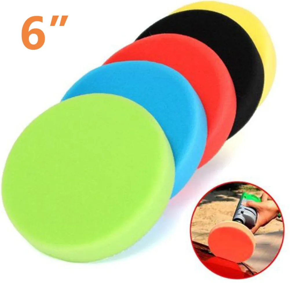 5pcs 3/4/6 Inch Sponge Car Polisher Waxing Pads Buffing Kit For Boat Car Polish Buffer Drill Wheel Polishing Removes Scratches
5pcs 3/4/6 Inch Sponge Car Polisher Waxing Pads Buffing Kit For Boat Car Polish Buffer Drill Wheel Polishing Removes Scratches