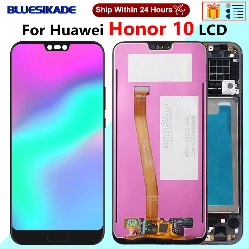5,84 "для Huawei Honor 10, ЖК-дисплей для телефона, сенсорный экран для honor телефона, детали для замены цифрового преобразователя
5,84 "для Huawei Honor 10, ЖК-дисплей для телефона, сенсорный экран для honor телефона, детали для замены цифрового преобразователя
