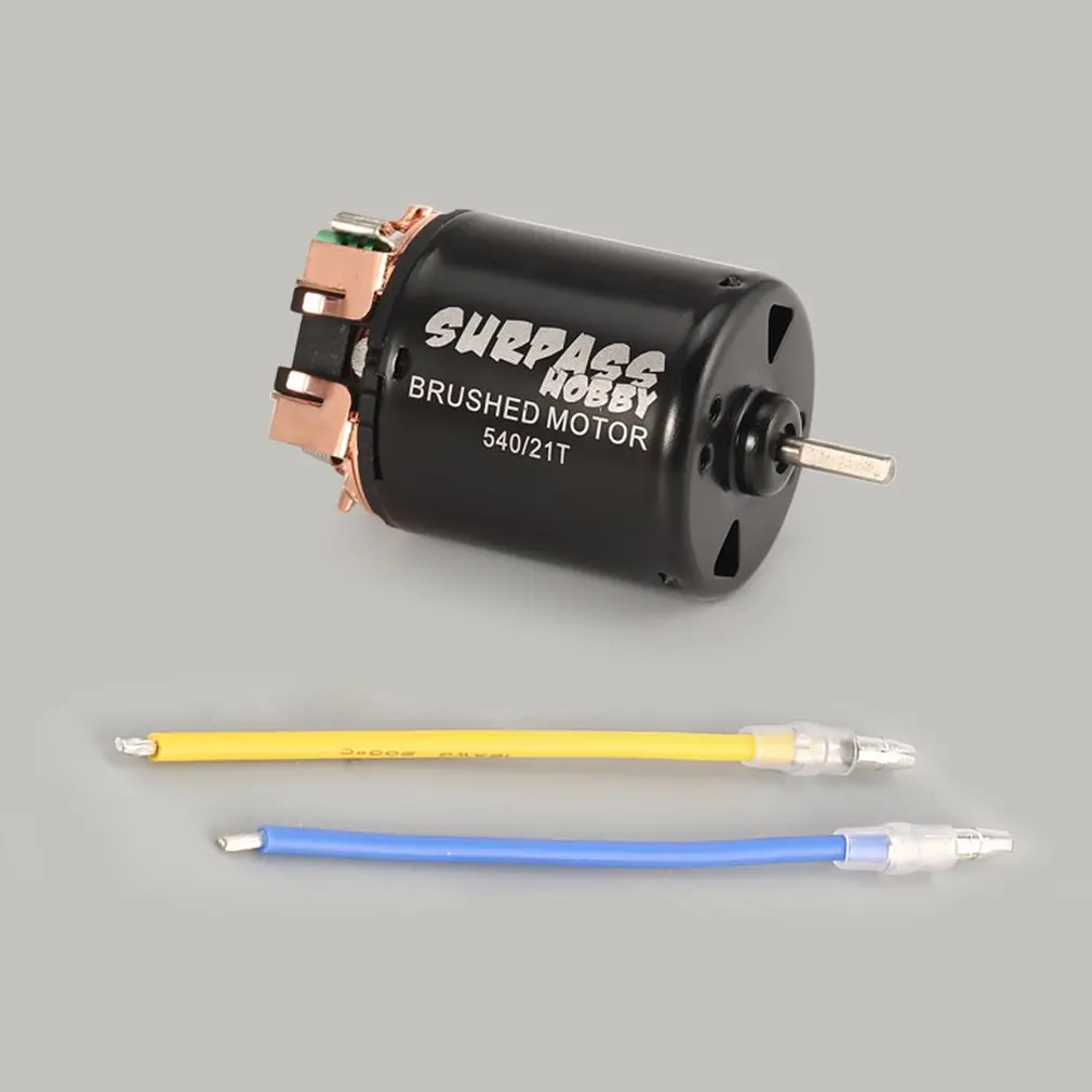 540 80T 13T 17T 21T 23T 27T 35T 45T 55T 540 Brushed Motor for 1/10 Off-Road Rock Crawler Climbing RC Car RC Brushed Motors
540 80T 13T 17T 21T 23T 27T 35T 45T 55T 540 Brushed Motor for 1/10 Off-Road Rock Crawler Climbing RC Car RC Brushed Motors