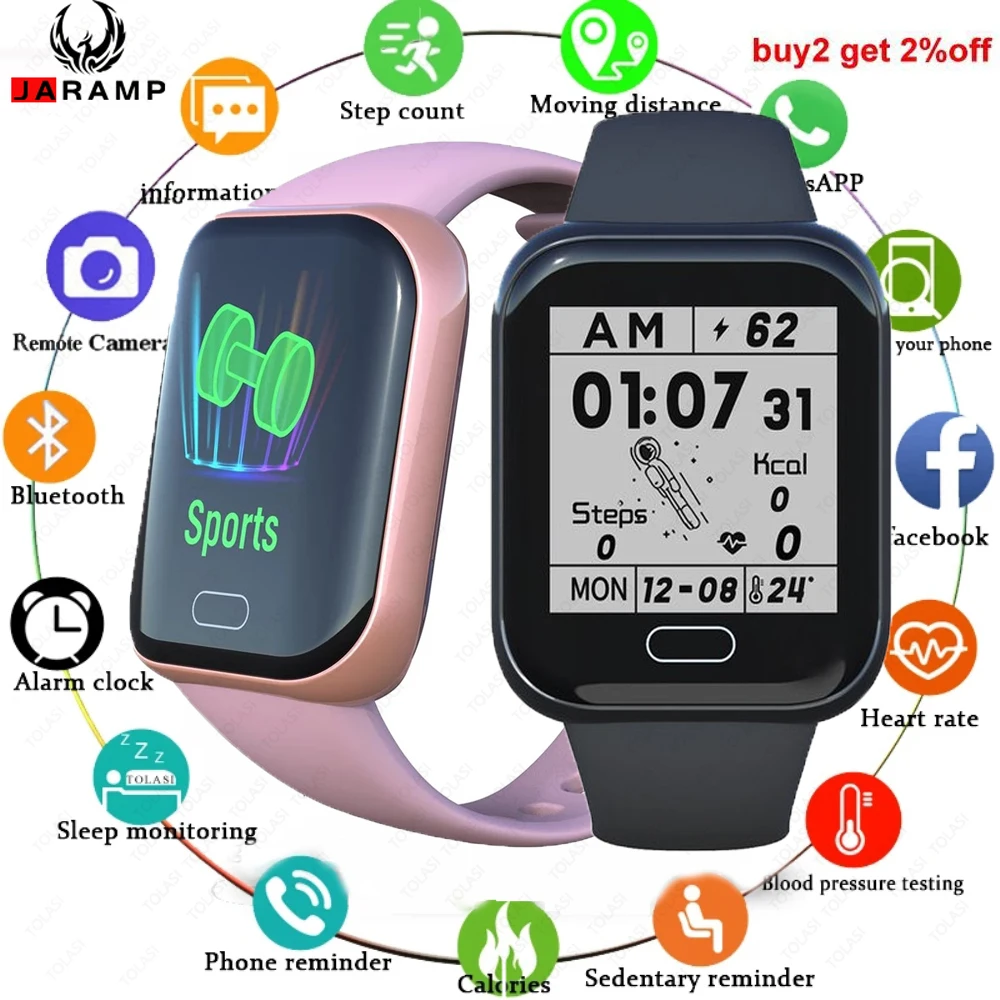 New Women's Digital Smart Sport Watch Men Watches Digital Led Electronic Wristwatch Bluetooth Fitness Fashion Kids Hours Hodinky
New Women's Digital Smart Sport Watch Men Watches Digital Led Electronic Wristwatch Bluetooth Fitness Fashion Kids Hours Hodinky