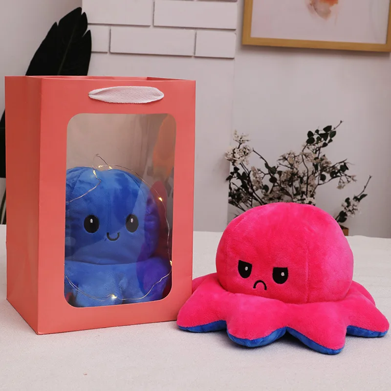Sad Two-side Pleasure Octopu Genuine Flip Doble Toy Kids Luminous Simulation Toy Man New Autism Toys
Sad Two-side Pleasure Octopu Genuine Flip Doble Toy Kids Luminous Simulation Toy Man New Autism Toys