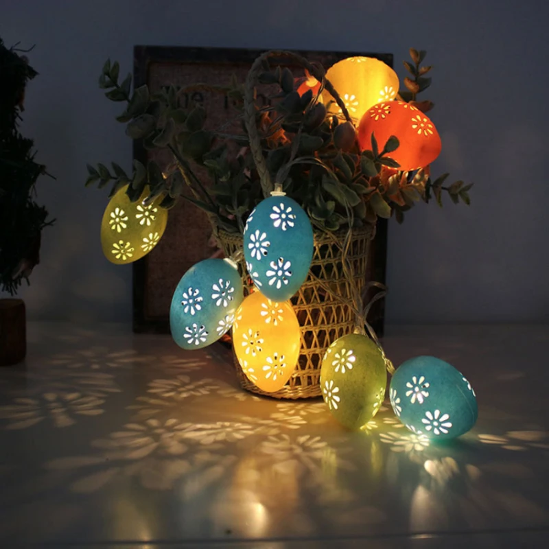 Led String Lights Hollow Egg Light String Ghost Festival Easter Party Decoration Light for Home Colorful Wall Lamp Waterproof
Led String Lights Hollow Egg Light String Ghost Festival Easter Party Decoration Light for Home Colorful Wall Lamp Waterproof