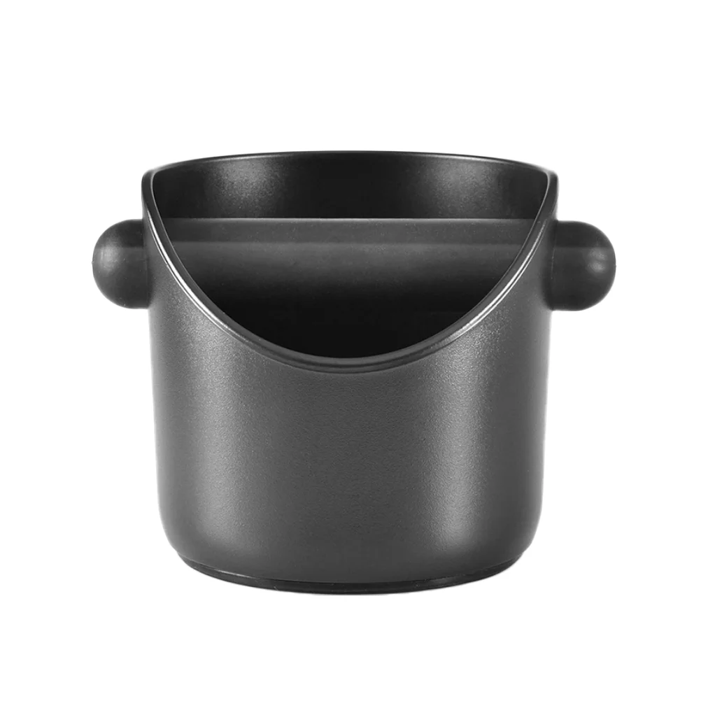 Coffee Knock Box Espresso Grinds Waste Container Anti-slip Espresso Dump Bin for Home Cafe Straight Mouthed Black
Coffee Knock Box Espresso Grinds Waste Container Anti-slip Espresso Dump Bin for Home Cafe Straight Mouthed Black