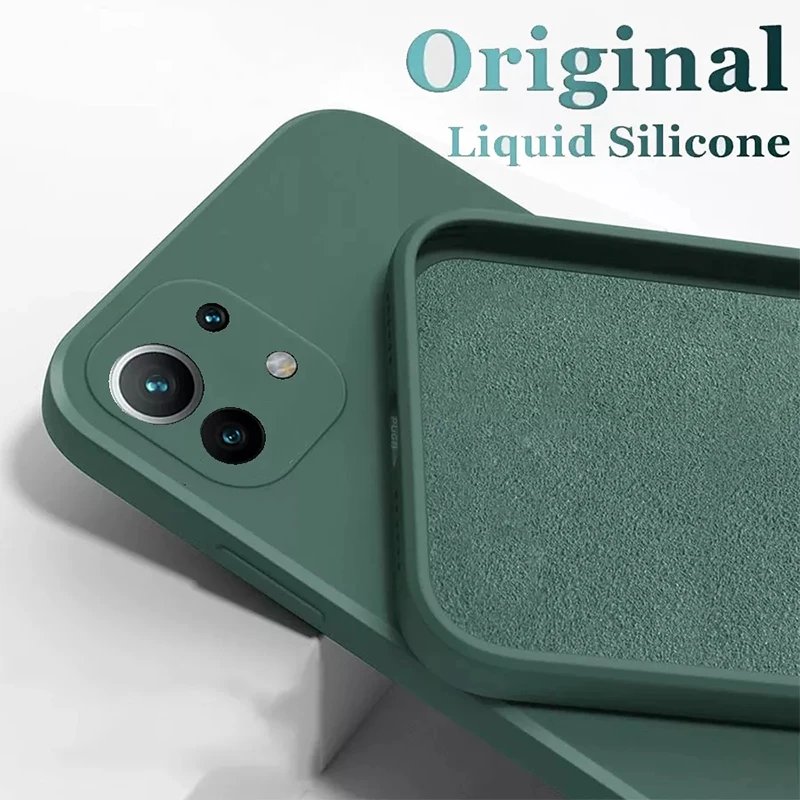 Square Liquid Silicone Phone Case For Xiaomi Mi 11 Lite 10T 11i 10 9 SE 9T Note 10 Poco X3 GT M3 Pro 5G F3 Shockproof Soft Cover
Square Liquid Silicone Phone Case For Xiaomi Mi 11 Lite 10T 11i 10 9 SE 9T Note 10 Poco X3 GT M3 Pro 5G F3 Shockproof Soft Cover