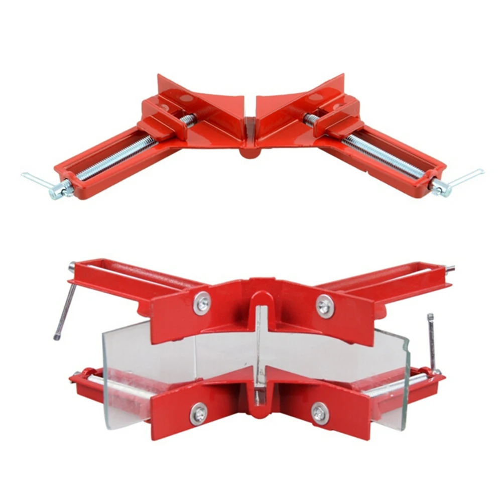 ZLinKJ High Quality 90 degree Aluminium Right Angle Clamp Mitre Clamps Corner Clamp Picture Holder Woodworking Durable Red Color 
ZLinKJ High Quality 90 degree Aluminium Right Angle Clamp Mitre Clamps Corner Clamp Picture Holder Woodworking Durable Red Color