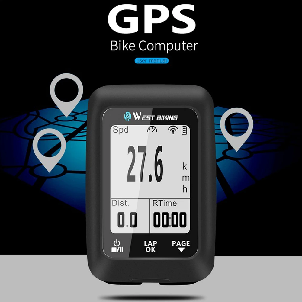 Велосипедный компьютер с GPS, беспроводной измеритель скорости, секундомер, водонепроницаемый, для шоссейного велосипеда, горного велосипед...
Велосипедный компьютер с GPS, беспроводной измеритель скорости, секундомер, водонепроницаемый, для шоссейного велосипеда, горного велосипед...