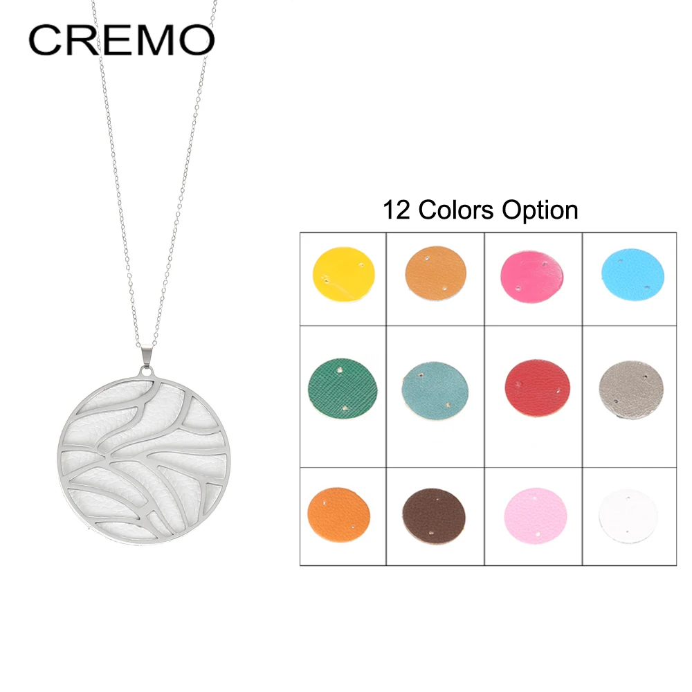Cremo длинная цепочка ожерелье с подвеской геометрическое бесплатная доставка