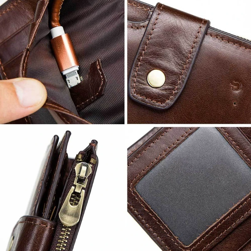 Card Leather Bifold Smart Wallet with Alarm GPS Map Bluetooth Alarm Coin Purse A69C
Card Leather Bifold Smart Wallet with Alarm GPS Map Bluetooth Alarm Coin Purse A69C