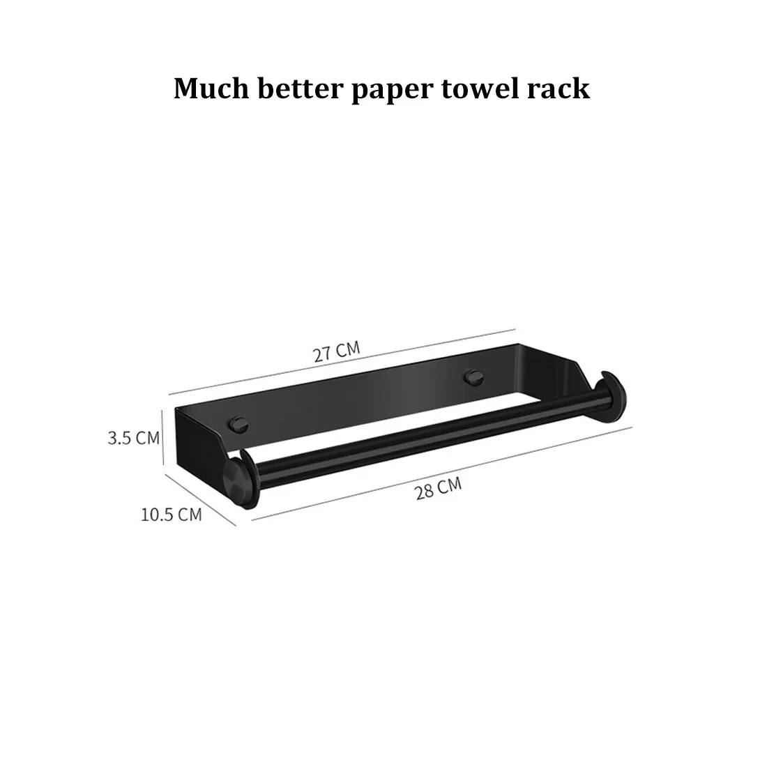 Stainless Steel Paper Towel Holder Punch-Free Towel Rack Wall Mounted Roll Paper Stand for Bathroom Kitchen Storage Accessories
Stainless Steel Paper Towel Holder Punch-Free Towel Rack Wall Mounted Roll Paper Stand for Bathroom Kitchen Storage Accessories