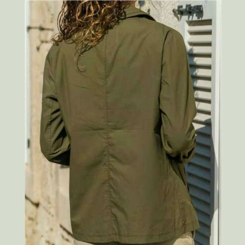One Button Leisure Blazer Women Autumn Long Sleeve Pockets Casual Jacket Suits Female Office Lady Clothes Top Work Business Coat
One Button Leisure Blazer Women Autumn Long Sleeve Pockets Casual Jacket Suits Female Office Lady Clothes Top Work Business Coat