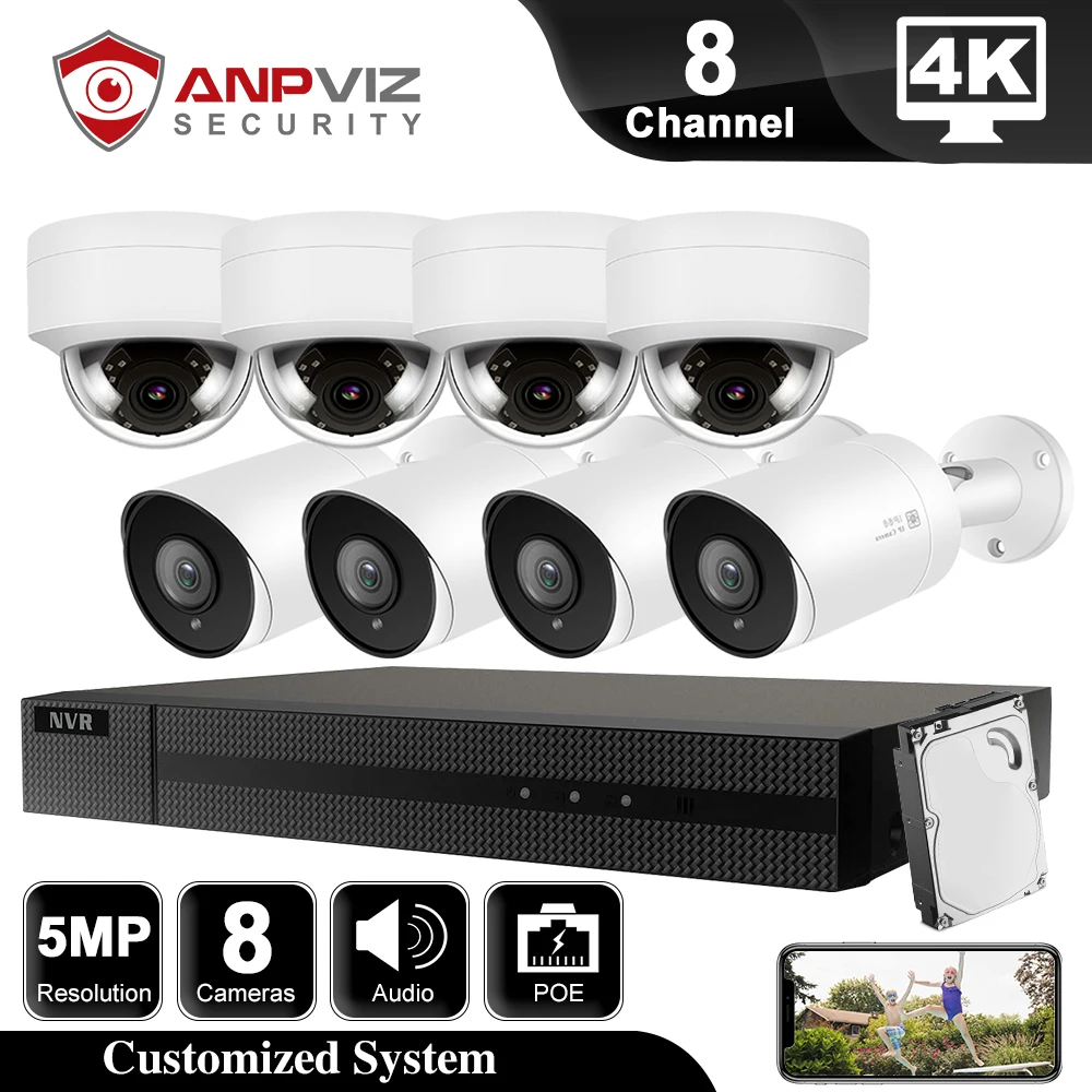 Hikvision OEM 8CH 4K безопасности Системы 4/8 шт. 5MP POE IP Камера на открытом воздухе/Крытый аудио с H.265 NVR наружняя Камера Видеонаблюдения POE Комплект IP66 ...
Hikvision OEM 8CH 4K безопасности Системы 4/8 шт. 5MP POE IP Камера на открытом воздухе/Крытый аудио с H.265 NVR наружняя Камера Видеонаблюдения POE Комплект IP66 ...