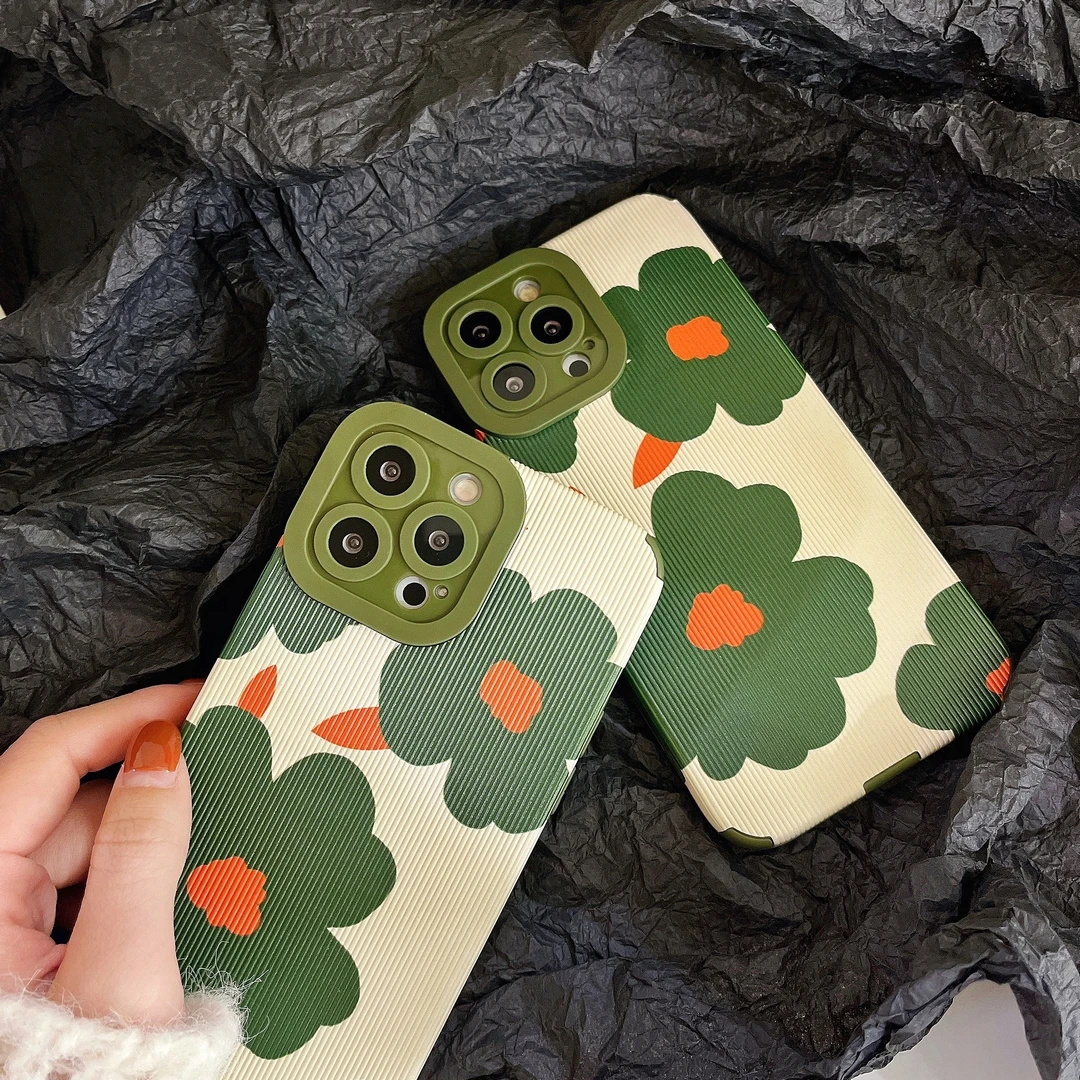 Green Flower Antiskid Stripe Soft Shell for IPhone 13Promax 13 X XR XSMAX 11 12 11Promax 12Promax
Green Flower Antiskid Stripe Soft Shell for IPhone 13Promax 13 X XR XSMAX 11 12 11Promax 12Promax