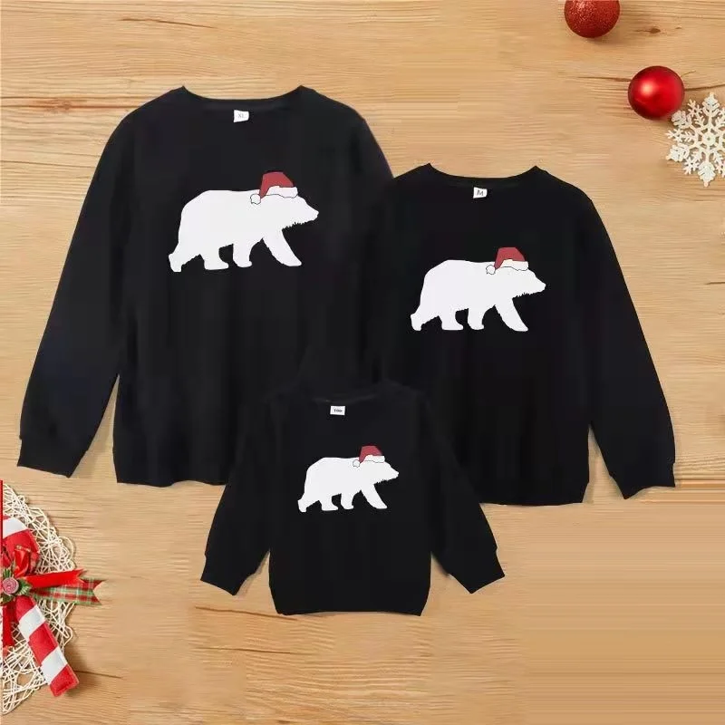 Christmas Family Matching Sweaters Polar Bear Father Mother & Children Cotton Sweatshirts Mom Baby Mommy and Me Xmas Clothes
Christmas Family Matching Sweaters Polar Bear Father Mother & Children Cotton Sweatshirts Mom Baby Mommy and Me Xmas Clothes