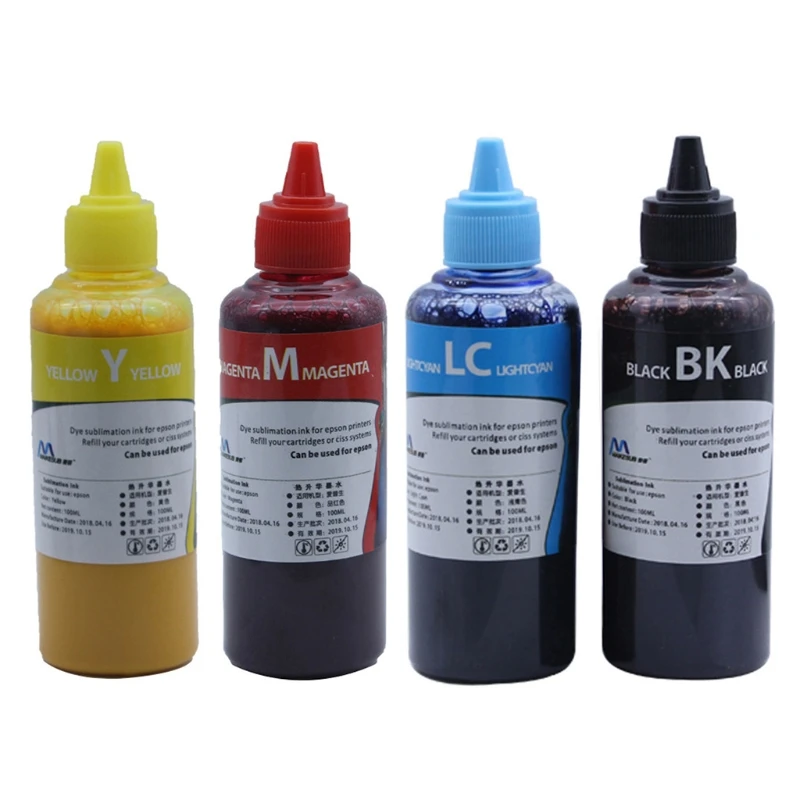 100ml Sublimation Ink Heat Transfer Refill Ink for Inkjet Printer Refillable Cartridge Sublimation Ink M5TB
100ml Sublimation Ink Heat Transfer Refill Ink for Inkjet Printer Refillable Cartridge Sublimation Ink M5TB