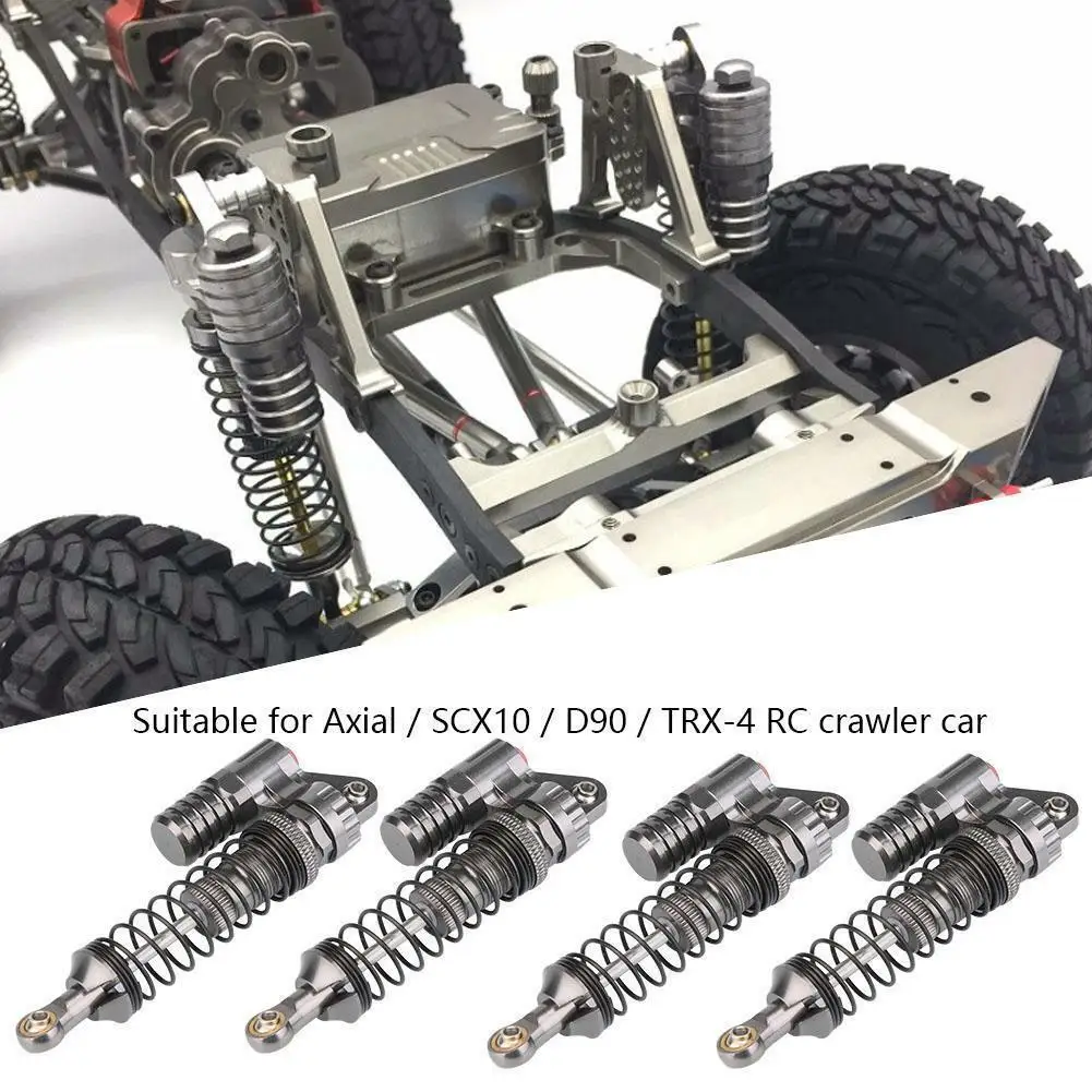 4 шт. 100 мм регулируемый металлический амортизатор длины для Axial SCX10 TRX-4 RC 1:10 гусеничный автомобиль обновленный Ремонт Запасные части
4 шт. 100 мм регулируемый металлический амортизатор длины для Axial SCX10 TRX-4 RC 1:10 гусеничный автомобиль обновленный Ремонт Запасные части