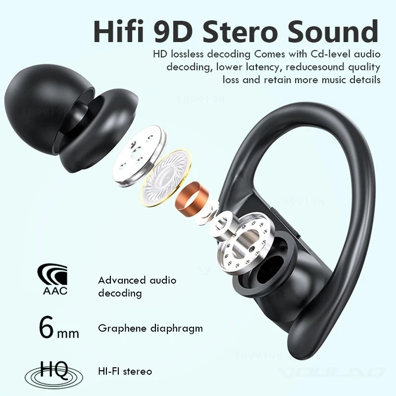 Bluetooth Earphones 5.0 Wireless Headphones TWS LED Display 9D Stereo Sports Music Gaming Ear Hook Headsets With Charging Case
Bluetooth Earphones 5.0 Wireless Headphones TWS LED Display 9D Stereo Sports Music Gaming Ear Hook Headsets With Charging Case