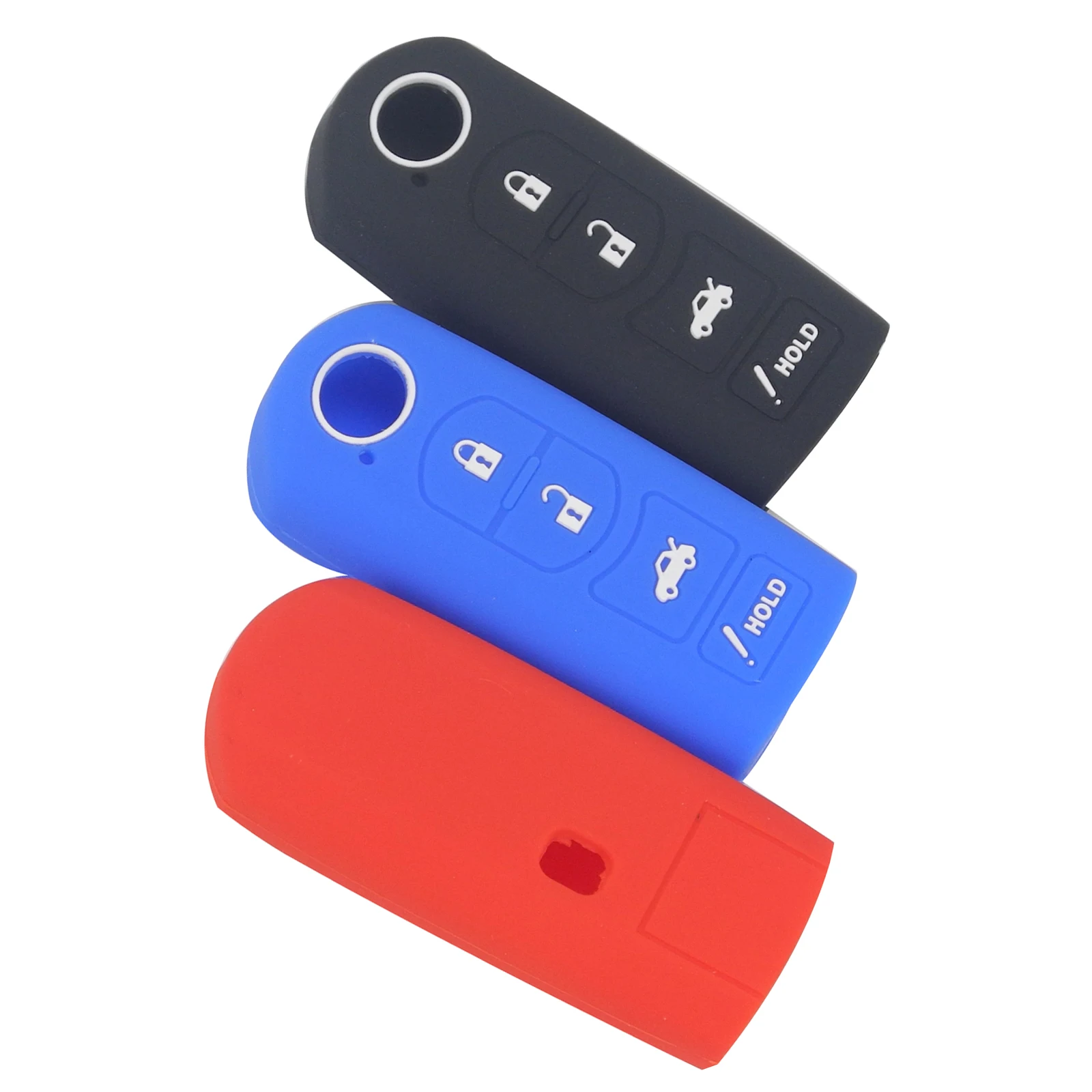 Bilchave 4 Buttons Silicone Remote Car Key Case Cover Fob For MAZDA CX-7 CX-5 2 3 5 6 8 Key Case Car-styling protection
Bilchave 4 Buttons Silicone Remote Car Key Case Cover Fob For MAZDA CX-7 CX-5 2 3 5 6 8 Key Case Car-styling protection