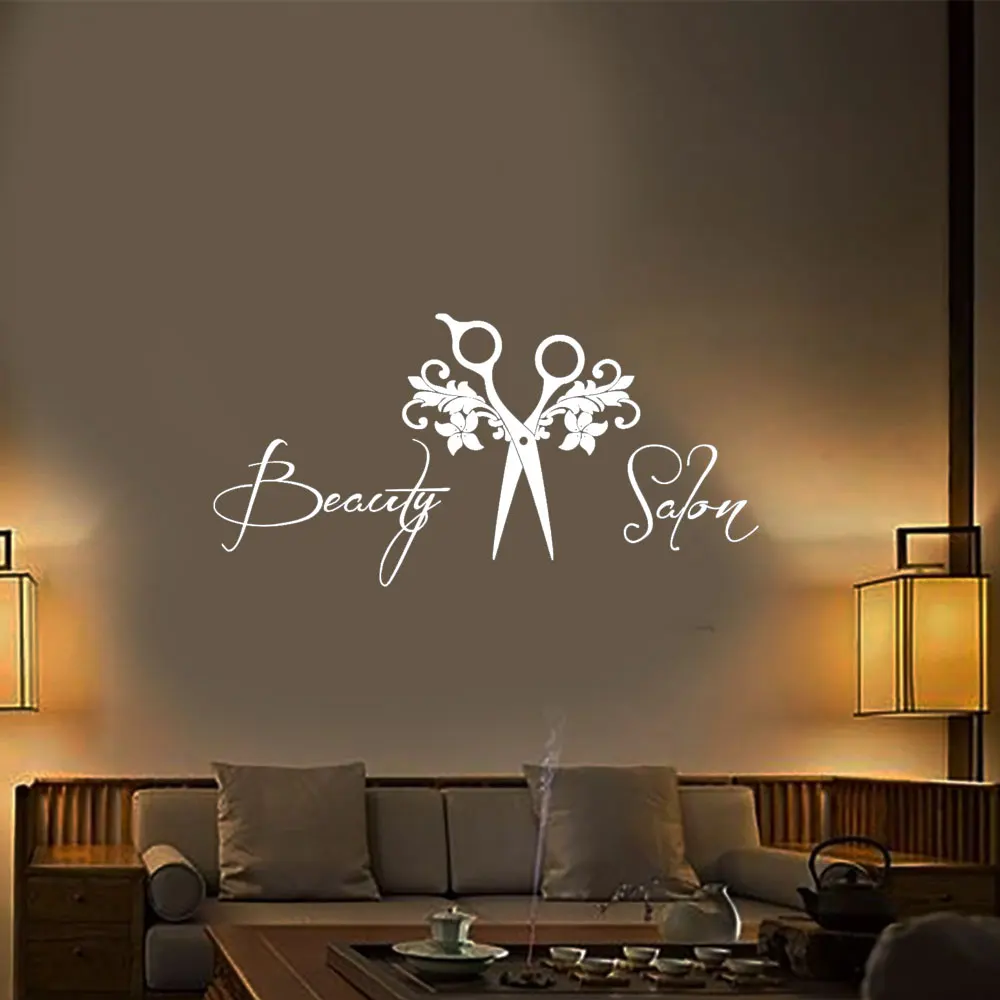Haircut Wall Decal Comb Scissors Hairdresser Beauty Salon Interior Decor Vinyl Window Stickers Hairstyle Design Mural DW8677
Haircut Wall Decal Comb Scissors Hairdresser Beauty Salon Interior Decor Vinyl Window Stickers Hairstyle Design Mural DW8677