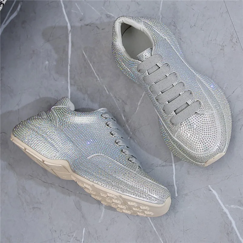 2021 New Women Sneakers Synthetic Leather Cross-tied Round Toe Cool Breathable Chunky Sneakers Shoes for Women Handmade 
2021 New Women Sneakers Synthetic Leather Cross-tied Round Toe Cool Breathable Chunky Sneakers Shoes for Women Handmade