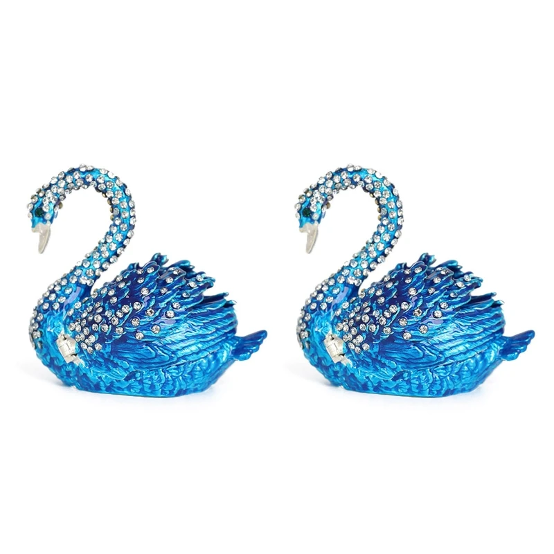 M2EA Cute Swan Ring Holder Jewelry Ring Dish Trinket Display Organizer Case Engagement Ring Display Stand Decor for Weeding
M2EA Cute Swan Ring Holder Jewelry Ring Dish Trinket Display Organizer Case Engagement Ring Display Stand Decor for Weeding
