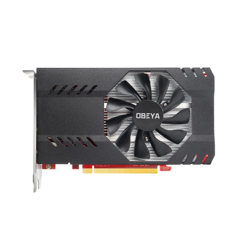 Новинка 2021, видеокарта Obeya R7 350 Pro 4G 6H, многоэкранные экраны GDDR5 для настольного ПК
Новинка 2021, видеокарта Obeya R7 350 Pro 4G 6H, многоэкранные экраны GDDR5 для настольного ПК
