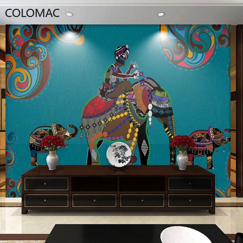 Colomac Custom 3d Southeast Asian Style Wallpaper Living Room Bedroom Background Decor Mural Decoration for Home Dropshipping
Colomac Custom 3d Southeast Asian Style Wallpaper Living Room Bedroom Background Decor Mural Decoration for Home Dropshipping