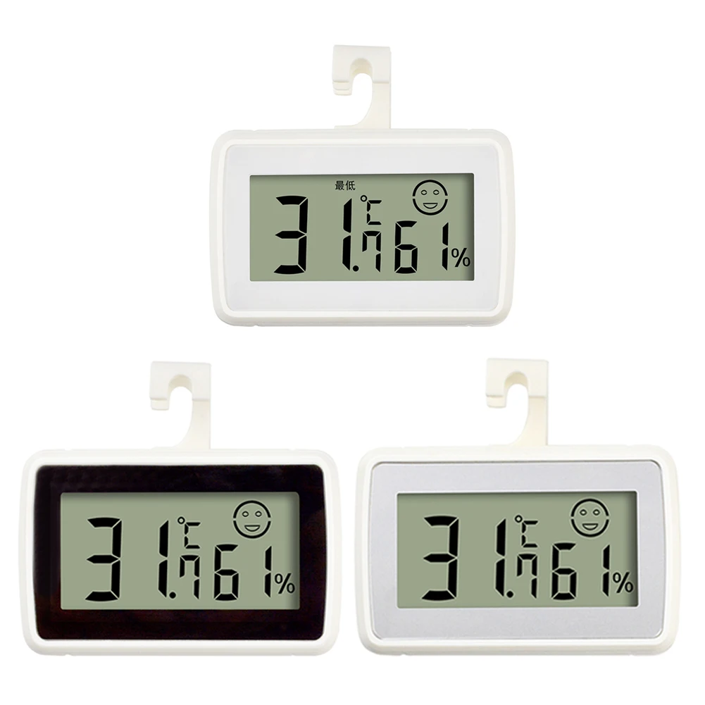 Mini Indoor Digital Thermometers Hygrometers Fridge Temperature Humidity Meter Thermometer Hygrometer Gauge for Home R
Mini Indoor Digital Thermometers Hygrometers Fridge Temperature Humidity Meter Thermometer Hygrometer Gauge for Home R