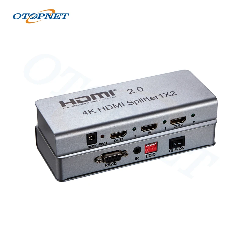Original V2.0 HDMI Splitter 1x2 1 in 2 out Resolution 4K/60Hz 5V/2A power adapter for 4K TV DVD PS3
Original V2.0 HDMI Splitter 1x2 1 in 2 out Resolution 4K/60Hz 5V/2A power adapter for 4K TV DVD PS3