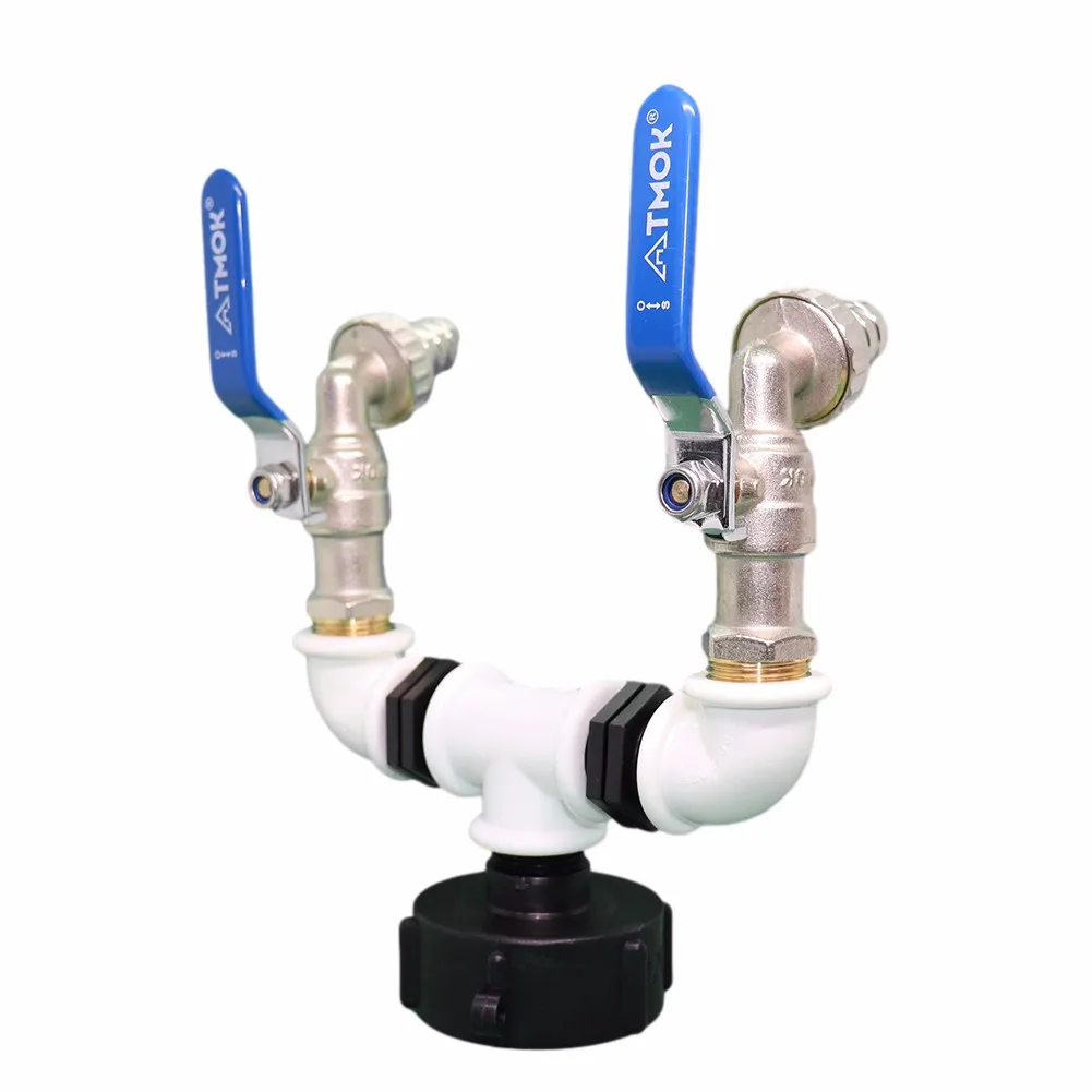 IBC Water Tank Tap Adapter 2-way 3/4'' Ball Valve S60x6 Coarse Thread Male Thread Garden Water Connectors Drip Irrigation
IBC Water Tank Tap Adapter 2-way 3/4'' Ball Valve S60x6 Coarse Thread Male Thread Garden Water Connectors Drip Irrigation