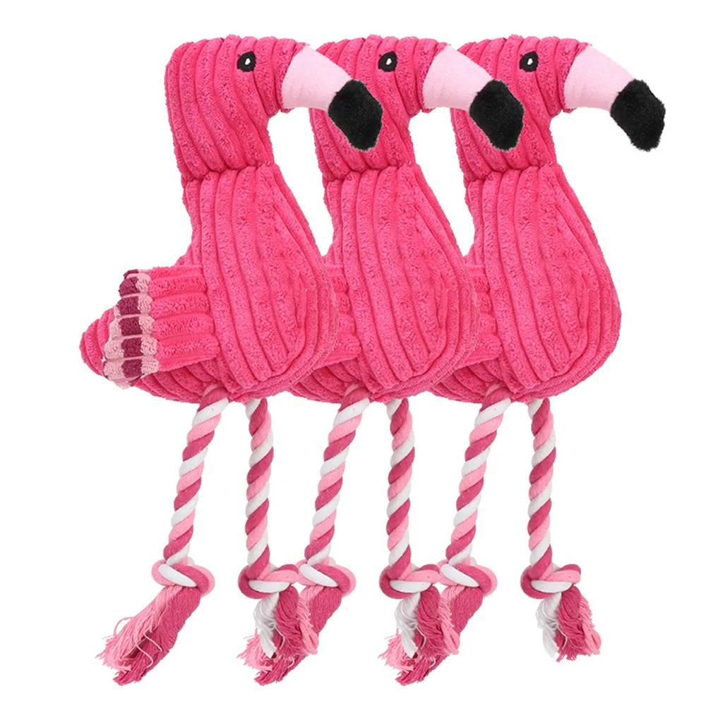 Cute Plush Flamingo Pet Dogs Bite Chew Toys Chihuahua/Yorkshire/Bulldog/Pug/Corgi Small Dog Interactive /Squeaky Sound Toy
Cute Plush Flamingo Pet Dogs Bite Chew Toys Chihuahua/Yorkshire/Bulldog/Pug/Corgi Small Dog Interactive /Squeaky Sound Toy