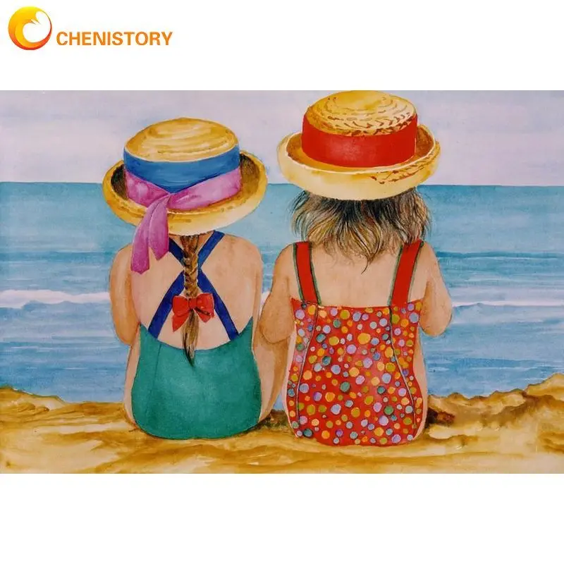 CHENISTORY Frame Painting By Numbers Kits Play By The Sea Drawing Coloring By Numbers Handmade Acrylic For Home Decor 60x75cm
CHENISTORY Frame Painting By Numbers Kits Play By The Sea Drawing Coloring By Numbers Handmade Acrylic For Home Decor 60x75cm
