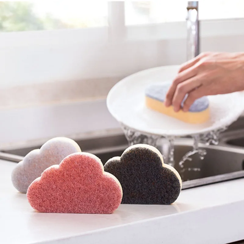 4PCS Creative Multi-functional Cloud Sponge Kitchen Washing Cloth Car Washing Glass Washing Sponges Strong Decontamination Pads
4PCS Creative Multi-functional Cloud Sponge Kitchen Washing Cloth Car Washing Glass Washing Sponges Strong Decontamination Pads