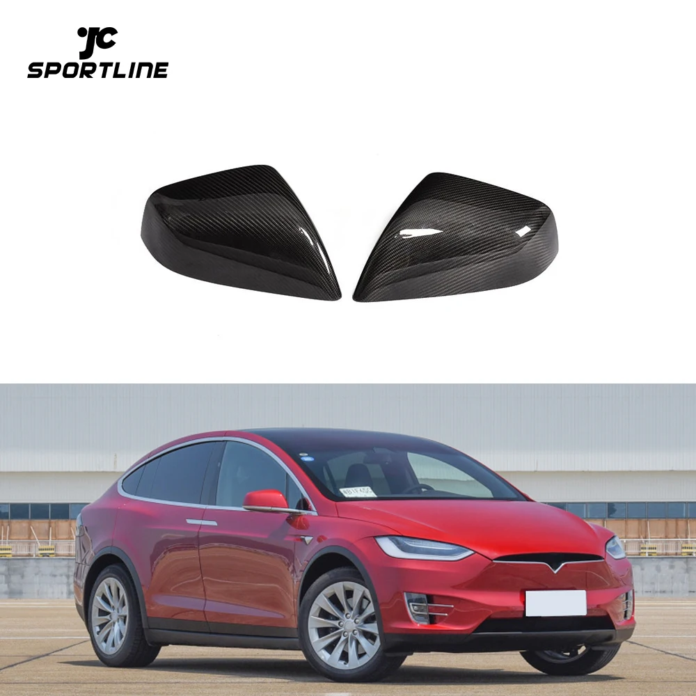 Dry Carbon Fiber Car Rearview Mirror Caps for Tesla Model X P90 75D P100 ELECTRIC 2016-2019
Dry Carbon Fiber Car Rearview Mirror Caps for Tesla Model X P90 75D P100 ELECTRIC 2016-2019
