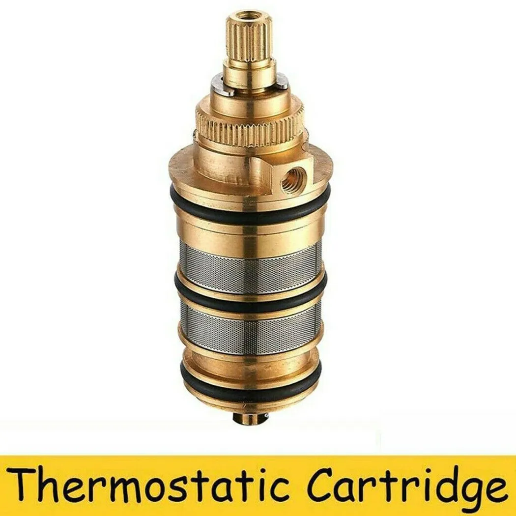 1pc Thermostatic Cartridge Shower Mixer Valve Bar Repair Kit Bathroom Fixture Brass Faucet Replacement Parts Home Improvement
1pc Thermostatic Cartridge Shower Mixer Valve Bar Repair Kit Bathroom Fixture Brass Faucet Replacement Parts Home Improvement