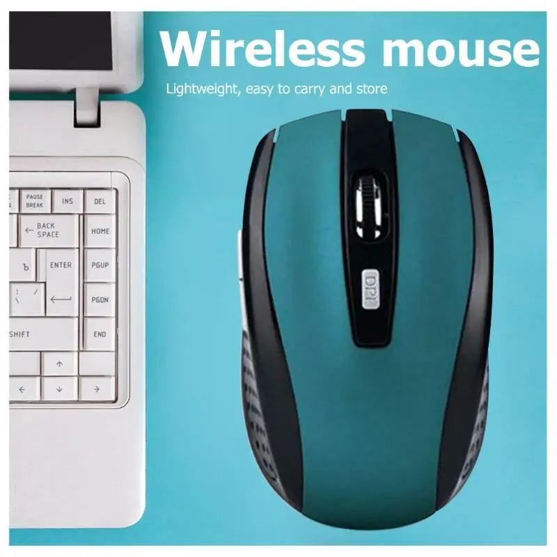 2.4GHz Wireless Optical Gaming Mouse Mice USB Receiver Professional Computer 2000 DPI 6 Buttons for PC Laptop Desktop | Компьютеры и