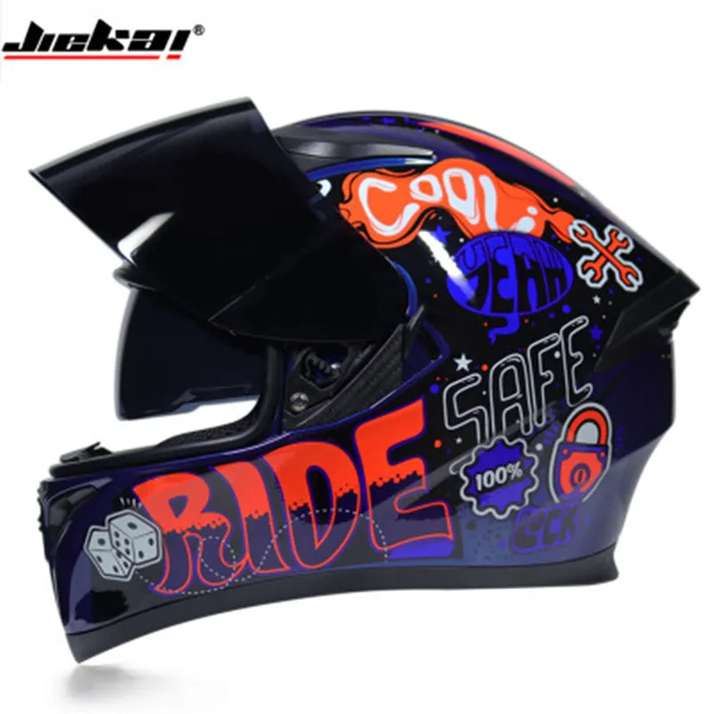 Capacete ,Moto Helmet Jiekai 316 double lens motorcycle helmet cross-country running helmet full face helmet casque motocross
Capacete ,Moto Helmet Jiekai 316 double lens motorcycle helmet cross-country running helmet full face helmet casque motocross
