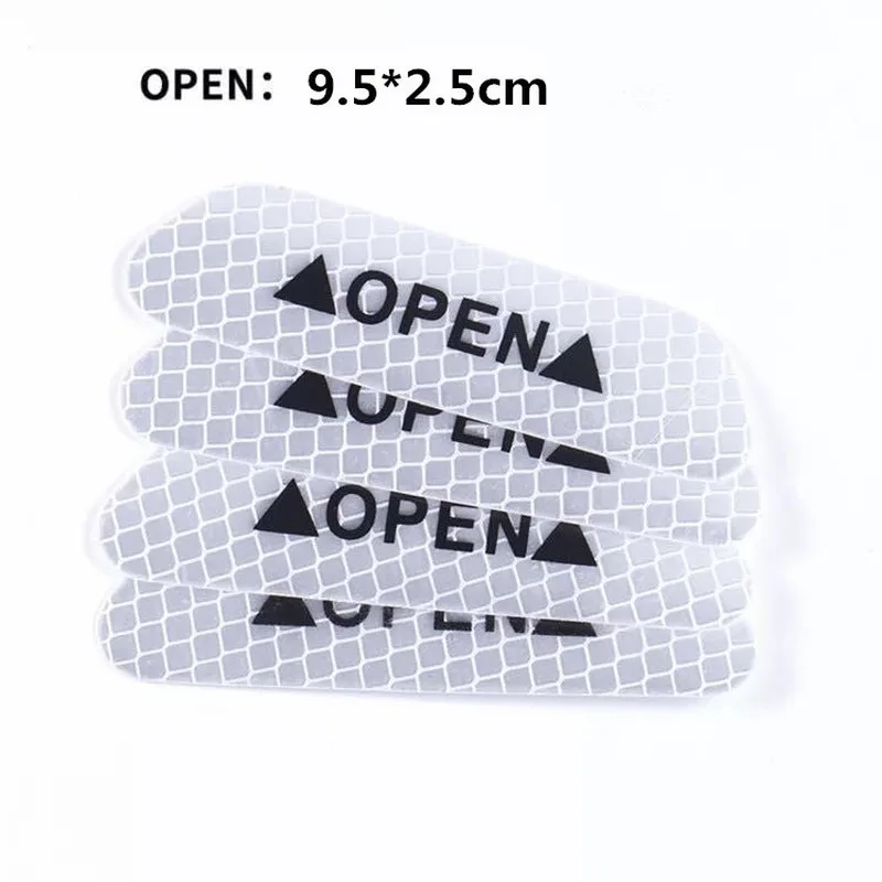 4Pcs Car Open Reflective Tape Reflective Strips Waterproof Car Warning Stickers Night Driving Safety Lighting Luminous Tapes
4Pcs Car Open Reflective Tape Reflective Strips Waterproof Car Warning Stickers Night Driving Safety Lighting Luminous Tapes