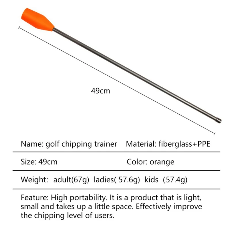 19.29 Inch Golf Swing Trainer Beginner Gesture Alignment Correction For Beginners Golf Training Practicing Guide Equipments4
19.29 Inch Golf Swing Trainer Beginner Gesture Alignment Correction For Beginners Golf Training Practicing Guide Equipments4