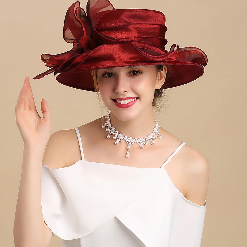 Ladies Fascinators Millinery Hat Church Wide Brim Bucket Hats Kentucky Derby Fedora Women Summer Beach Foldable Sun Cap 55-58CM
Ladies Fascinators Millinery Hat Church Wide Brim Bucket Hats Kentucky Derby Fedora Women Summer Beach Foldable Sun Cap 55-58CM